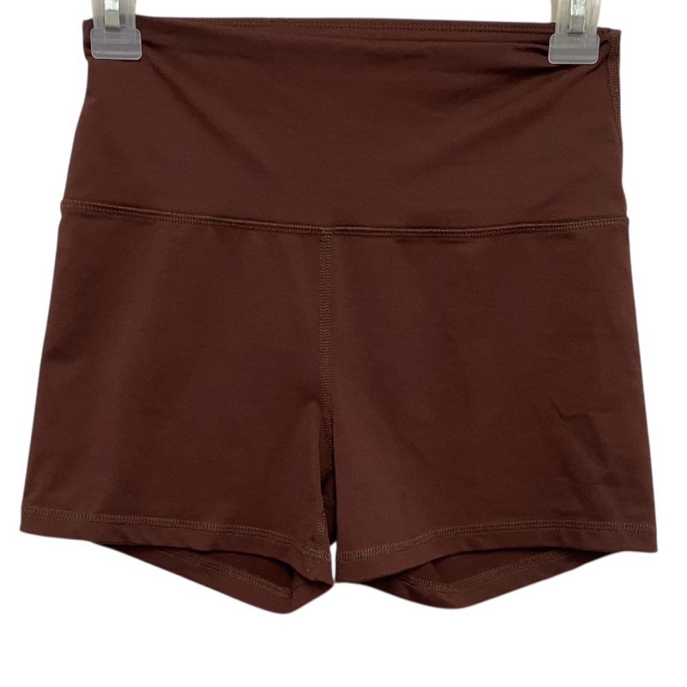 Reformation ecostretch biker short 3” brown - Picture 2 of 5
